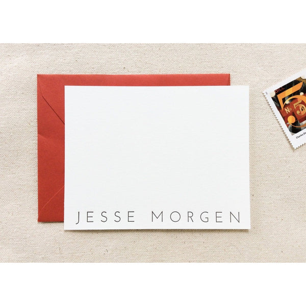Morgan - Letterpress Stationery