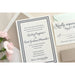 The Botanical Gardens Suite  - Letterpress Wedding Invitations