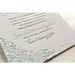 The Zinnia Suite - Letterpress Wedding Invitations