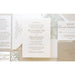 The Spearmint Blossom Suite - Letterpress Wedding Invitations