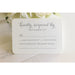 The Snowdrop Suite - Letterpress Wedding Invitations